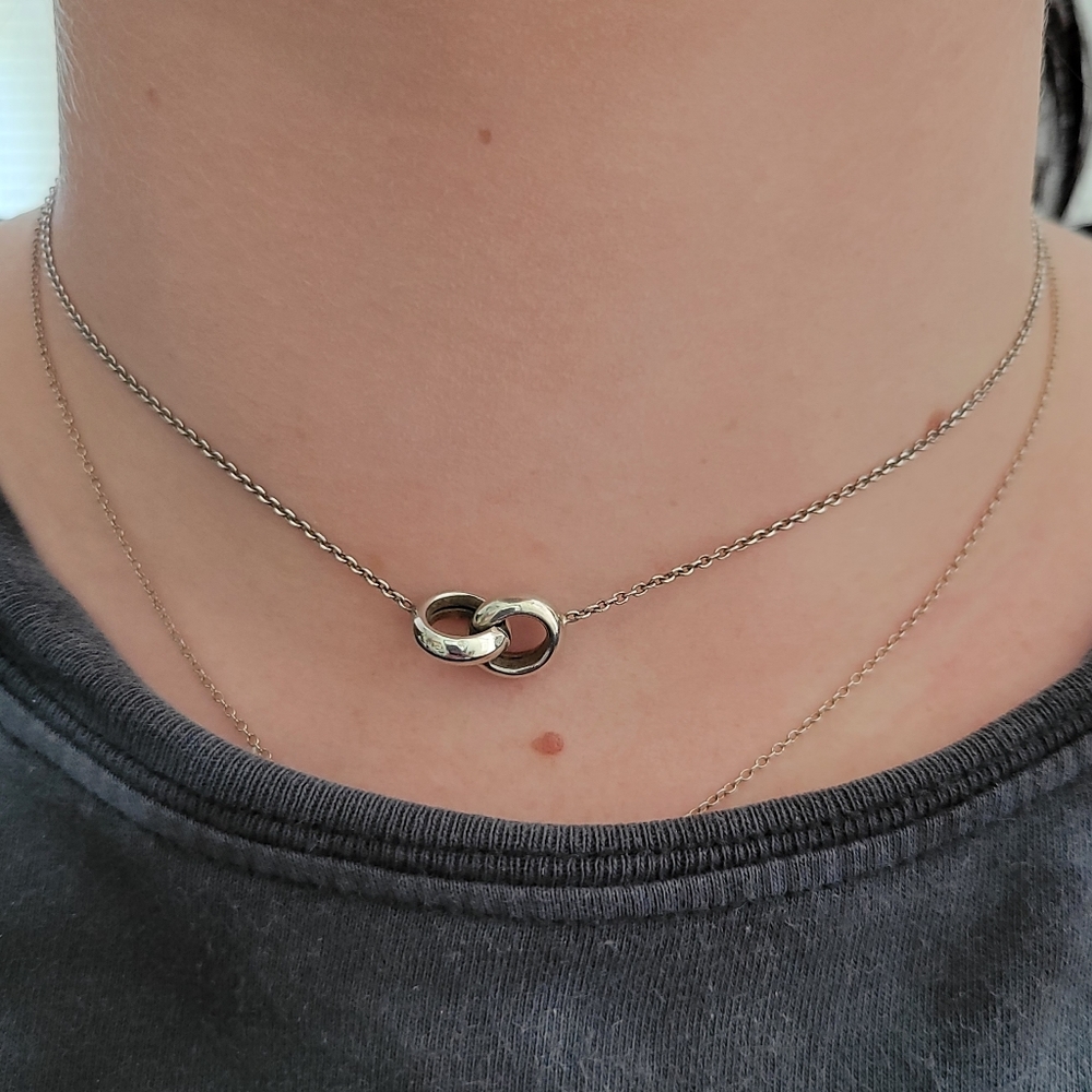 Infinity cuffs - linked infinity necklace - choker